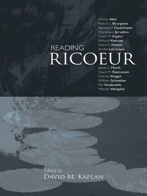 cover image of Reading Ricoeur